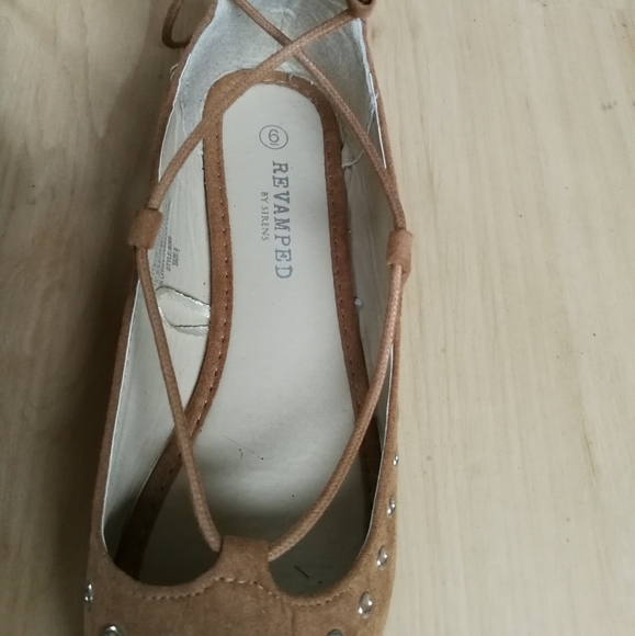 💙[3/$25] REVAMPED Pointed Toe Lace Up Flats - Picture 4 of 7